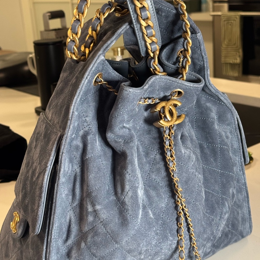 Chic Blue Designer Women's Bag